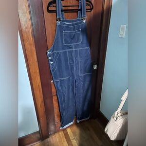 Smash + Tess Dark Blue Denim Overalls